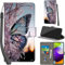 Handyhülle für Samsung Galaxy A52 4G / A52 5G / A52s 5G Hüllen Premium Leder Case Klappbar Wallet Magnet Kartenfach Standfunktion Schutzhülle kompatibel mit Samsung A52 Cover,Schmetterling