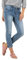 Timezone 7/8 Damen Jeans Slim NALITZ 7/8- Mid Waist - Slim Fit - Blau W25-W33, Größe:W 26, Farbe:3014-3547 Fresh Indigo Wash
