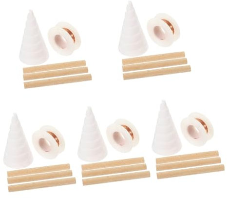 PartyKindom 5 Sätze Superweicher Kupferdraht-Elektro-Anbau-Gartenbausatz Gitter Isolatoren für Elektrozäune Ratsche gartenwerkzeuge gartenvliese klemmbausteine Kupferkabel Drahtwickelwerkzeug