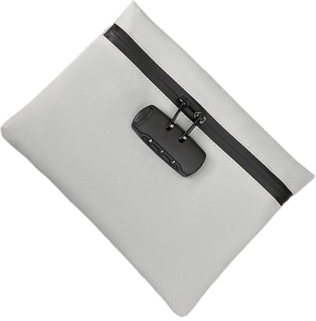 Sac Avec Serrure - Pochette Sécurisée - Organisateur Étanche Portable Pour Voyage Bureau École Plage Maison Salle De Sport