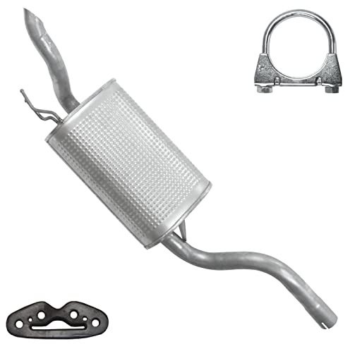 POLMOstrow Auspuff für Fiat Punto 2 II (188) 1999-2007 | Endtopf, Motoren: 1.2 | Fließheck