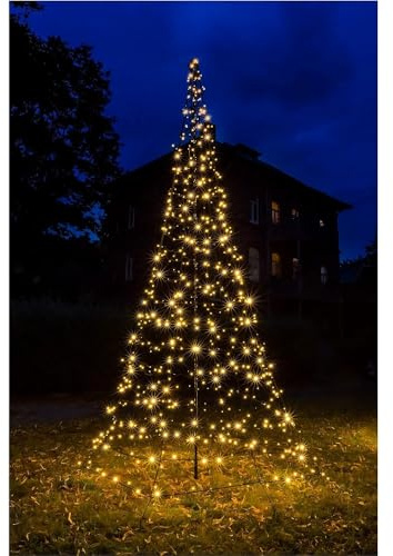 35272T LED Tannenbaum Galaxy 4x1,9m 640 warmweiße LEDs außen