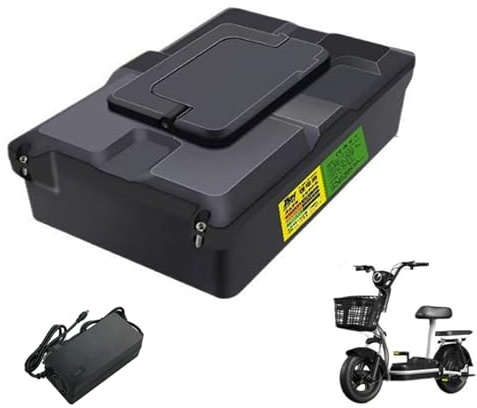 HJGHY 48v,35Ah, Batterie Lithium-ION 48 V 15 Ah, 22 Ah, 28 Ah, 35 Ah, 41 Ah pour vélo électrique et Scooter électrique, Compatible avec Moteurs de cyclomoteurs et tricycles de 0 à 2 000 W.