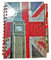 Notizbuch und passender Stift mit Londons Big-Ben- und Union-Jack-Aufdruck, London Souvenir