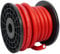 Rockville R0G20RED 0 Gauge 20 Foot Spool Red Car Amp Power+Ground Wire Cable