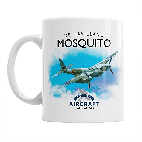 De Havilland Mosquito Coffee Cup Mug WWII Aircraft Birthday Xmas Gift Men Women