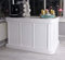 Hausbar Shabby Chic Kellerbar Barschrank 170cm Weiss Sideboard Tresen Bar Theke mar120wL Palazzo Exklusiv