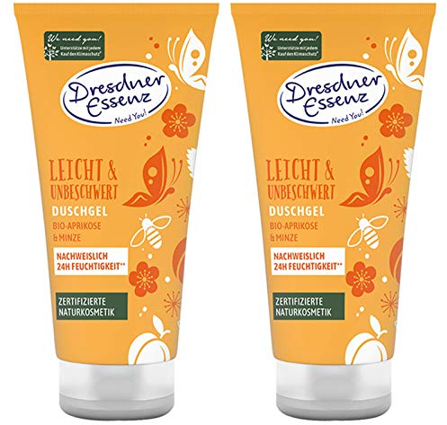2er Pack Dresdner Essenz Duschgel Leicht & Unbeschwert 2 x 200 ml Duschbad