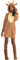 Amscan - Kostüm Rentier, Kleid, Weihnachten, Weihnachtsmann, Weihnachtskostüm, Braun