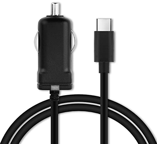 subtel Cargador de Coche USB C Type C de 2.4A Compatible con, Cable de Carga de 1.1m 5V
