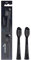 Playbrush Smart One X Aufsteckbürsten mit InterDent+ Indikator-Borsten, 2 Stück, schwarz