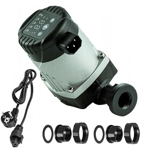 Hoogana Hocheffizienzpumpe Heizungspumpe Zirkulationspumpe 25-40/180 25-60/180 (25-40/180)