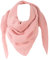 FASHION YOU WANT Damen XXL Strick Dreieck Schal mit Reiskorn Strickmuster in Unifarben, Schal, Leichtes Tuch (S01)