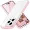 MATEPROX Clear Case for iPhone 15 Ultra Cases Ultra Slim Crystal Transparent Protective Cover Anti-Yellow Shockproof Bumper Cases for iPhone 15 Ultra 6.7'' 2023-Pink