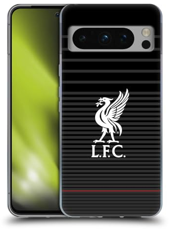 Head Case Designs Offizielle Liverpool Football Club Kit Weiss Und Schwarz Liver Bird Soft Gel Handyhülle Hülle kompatibel mit Google Pixel 8 Pro