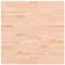 vidaXL Tischplatte, Quadratisch Holzplatte mit 4 abgerundeten Ecken, Holztischplatte Ersatzplatte für Couchtisch, Massivholztischplatte Platte, 80x80x1,5 cm Massivholz Buche