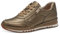 MARCO TOZZI Damen Sneaker flach Vegan Freizeit, Gold (Dark Gold), 37 EU