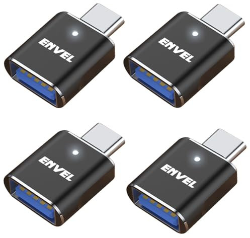 Adaptador USB C a USB tipo C Thunderbolt 4 OTG convertidor USB C macho a USB 3.0 hembra adaptador para Apple MacBook Pro, MacBook, iPad, iPhone, Samsung Galaxy S24 S23 y más