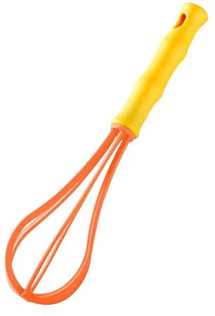 Whisks for Cooking, Hand Whisk, Aid Whisk Hand Frother Mixer, Kitchen Whisks, Whisks Egg Mixer Spinner, Versatile Kitchen Tool Efficient Mixing Ergonomic Handle for Making Cakes Omelettes