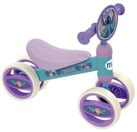 Disney M004913 Stitch Bobble Ride On, Multicoloured, H37cm x W17cm x L47cm