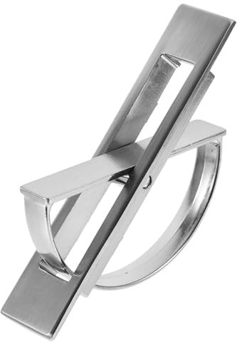 STOBAZA Robuster Türgriff Aus Zinklegierung – Drehgriffe Für Schrank Schublade Kommode (schwarz)