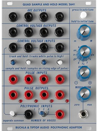 Tiptop Audio Model 264t Quad Sample and Hold - Random Modular Synthesizer