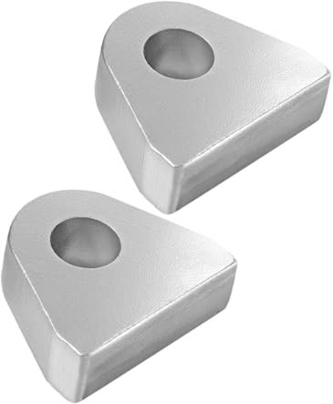 HAPINARY 2pcs Heavy Duty Welded Hydraulic Bracket Compact and Durable Shackle Clevis Mount for Trucks and Tractors for Industrial and Home Use Easy Installation Space Saving Design