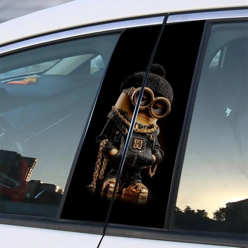 Car Decals & Stickers – Universal Auto Accessories – Decorative Vinyl wrap for Car Pillars, Doors, Bumpers – Weatherproof