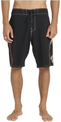 BILLABONG 2026 Straddie Pro Boardshorts für Herren, 50,8 cm, Schwarz