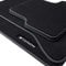 teileplus24 BAX-050 Exclusive Sport Fußmatten kompatibel mit Mercedes E-Klasse W212 / S212 2009-2016, Naht:Silber