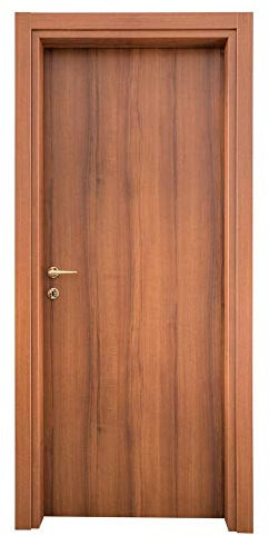 Kimono Porta Interna a Battente Ecodoor 2.0, Laminato Noce Nazionale, Destra (210x80)