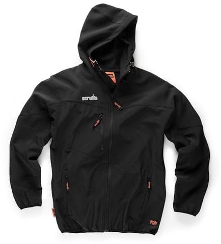 Scruffs T54853 Worker Softshell Jacket Black XL (T54853)