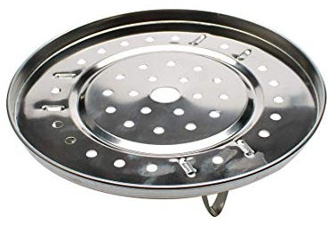 Steam Cooking Pot Stand Canning Racks Stainless Steel 22 cm Diameter Round Steamer Insert Stock Tray with Stand