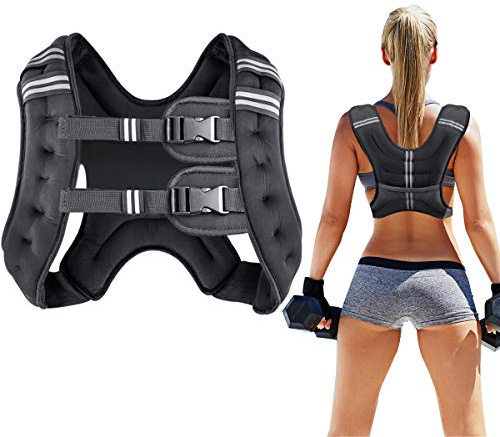 Prodigen Laufgewichtsweste für Herren, Damen, Kinder, 8, 12, 16, 20, 25, 13,6 kg, Körpergewichtswesten für Training, Joggen, Cardio, Walking, Elite-Gewichtsweste, Workout-Ausrüstung