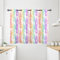 ANHOPE Bunte Regenbogen Einhorn Blickdichte Gardinen mit Ösen Kinder Mädchen Thermo Vorhänge Wohnzimmer Schlafzimmer Verdunklungsvorhänge 2er Set H 138 x B 71 cm