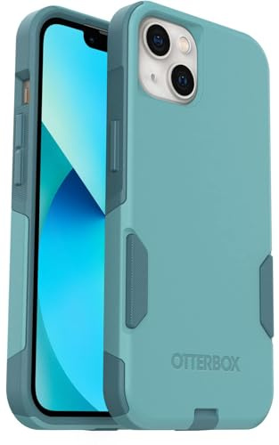 OtterBox Schutzhülle für iPhone 13 (nur) Commuter Series – Nieting-Art, schlank und robust, taschenfreundlich, mit Portschutz