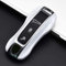 ontto Coque de clé de voiture en plastique pour Porsche Cayenne Panamera Macan 911 Carrera Taycan 2019-2020 3 boutons Blanc