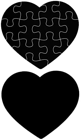 Ideen mit Herz Stanzschablonen, Herz & Puzzle-Herz, 2 Stück