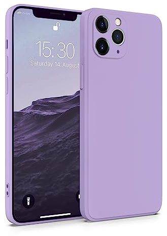 MyGadget Funda para iPhone 11 Pro MAX en Silicona TPU - Carcasa Slim & Flexible - Case Resistente Antigolpes y Anti choques - Ultra Protectora Violeta