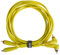 UDG - Set di cavi audio RCA dritti - RCA angolati, 3 m, colore: Giallo