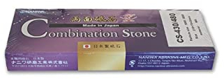 Sanelli Ambrogio, Naniwa Combination Stone, Pietra Affilacoltelli Combinata 2-in-1, Grana per la Finitura #3000 e #8000, Ideale per Rifinire i Coltelli, Splash&Go, Made in Japan