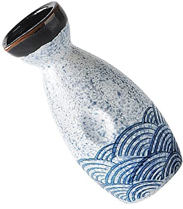 UPKOCH Sake Japones 1 Jarra De Sake De Estilo Japonés Tazas De Café Tetera De Cerámica Tazas De Té Vintage Jarra De Sake Japonés De Cerámica Tazas De Sake Tetera De Estilo Japonés Juego