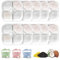 Lot de 10 Filtre Fontaine Eau Chat, Compatible avec la Fontaine à Eau pour Animaux de Compagnie Catit PIXI. Système de Filtration à Trois Couches en résine et Charbon Actif.