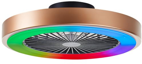 Lightbox LED Deckenlampe mit Ventilator & RGB Front Light & CCT Center