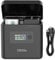 LIMETA CR2Go NP-FZ100 Chargeur rapide pour appareils photo Sony – Compatible avec les batteries A7IV/A7III/FX30 & NP-BX1/NP-FW50, charge rapide USB-C PD 30 W, écran LCD, contrôle par application