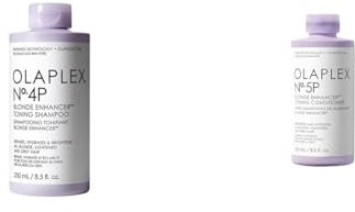 Olaplex No.4P Blonde Enhancer™ tönendes shampoo + No.5P Blonde Enhancer™ tönender conditioner Bundle