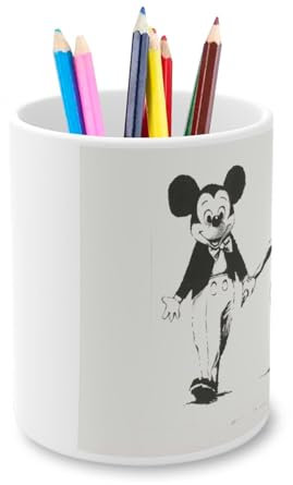 Fabulous Pot à Crayon en Céramique - Banksy Napalm Mickey Ronald Vietnam - 325 ml