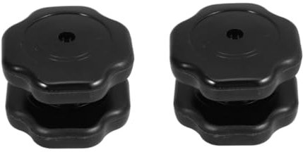 MAGICLULU 2 Sätze Schnellkochtopf Knopf Elektrischer Hotpot Wok Noppen Kocher Halter Pfannenherdgriffe Ersatzgriffe Für Töpfe Und Pfannen Topfdeckelgriff Topfgriff Plastik Black 2 Stück * 2