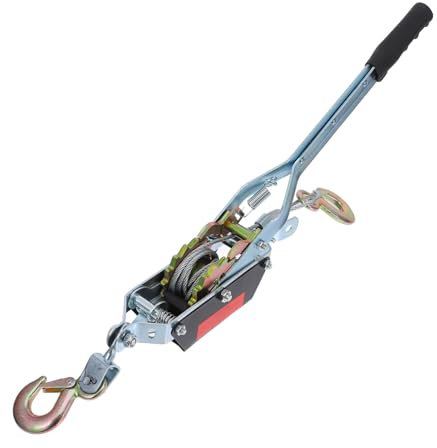 NUOBESTY Seilspanner Griffe System Tür Kit Handkabelzieher Seilzug Lasso Gurte Verstellbare Kabelführung Rollenhalter Abschleppzieher Ketten Hebezeug Winde Power Puller Stahl