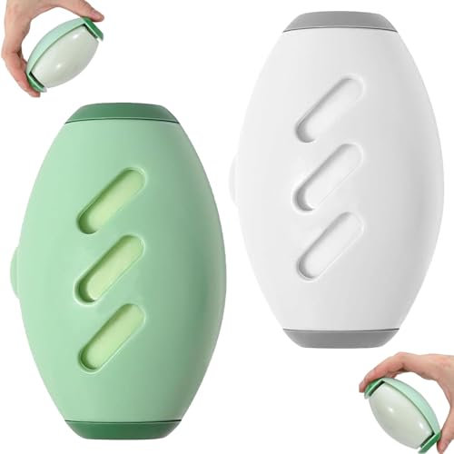 SIXHAOBU 2 pezzi Reusable Lint Roller Ball Rullo Antipelucchi Lavabile, Mini Levapelucchi Rullo per Pelucchi da Viaggio Togli Peli Animali Rullo Antipelucchi Portatile per Peli